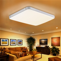 nvc-lighting 雷士照明 EYX9062 简约大气吸顶灯 80W 银色+凑单品