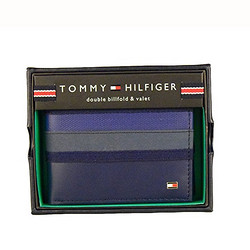 TOMMY HILFIGER  B019MPBEF8 男士真皮短款钱包