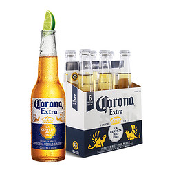 【天猫超市】墨西哥原装进口 Corona/科罗娜啤酒 330ml*6瓶 整箱 *24件