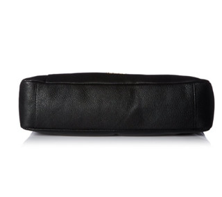 Calvin Klein Classic Pebble Slouchy 女士单肩包 Black/Gold