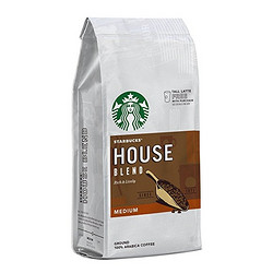 STARBUCKS 星巴克 house blend 咖啡粉 200g 6袋装