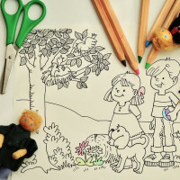 撕贴手工玩耍 儿童绘画 游戏课程
