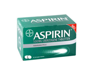 BAYER 拜耳 Aspirin 阿司匹林发烧头痛止痛片 500mg*80粒