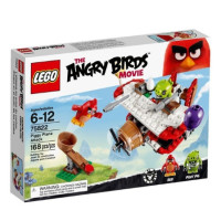 0点开始、凑单品:LEGO 乐高 愤怒的小鸟系列 75822 小猪的飞机偷袭