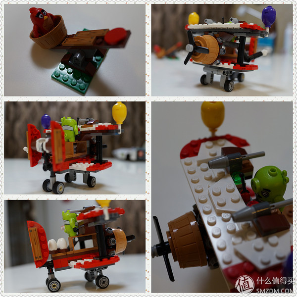 LEGO 乐高 愤怒的小鸟系列 75822 小猪的飞机偷袭
