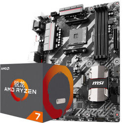 锐龙 AMD Ryzen 7 1700 处理器+B350 TOMAHAWK主板套装