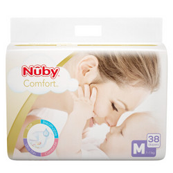 Nuby 努比 婴儿纸尿裤 M38片 *2件 +凑单品