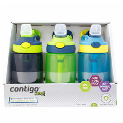 contigo 儿童吸管杯 3支套装系列 414ml