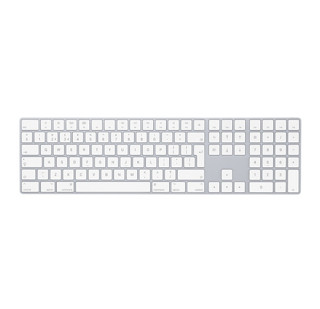 Apple 苹果 妙控键盘 104键 磁吸薄膜键盘 银色 无光