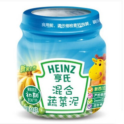 Heinz 亨氏 混合蔬菜泥 113g*12瓶 *2件