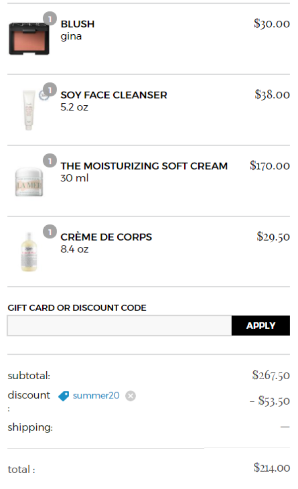 bluemercury 全站美妆护肤 含LA MER、Kiehl's等