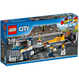 lego 乐高 city 城市系列 60151 高速赛车运输车