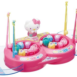 Hello Kitty 凯蒂猫 经典旋转钓鱼玩具