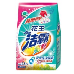 Attack 洁霸 亮彩无磷洗衣粉 2.5kg  *8件
