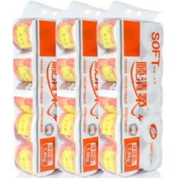 顺清柔 出口装 3层*180g*30卷 *3件 +凑单品