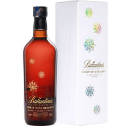 【京东超市】百龄坛(Ballantine’s)洋酒 圣诞珍藏装苏格兰威士忌 700ml *2件