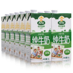 Arla 爱氏晨曦 全脂牛奶 1L*12*2件+艾多 脱脂纯牛奶 1L*6​ +凑单品