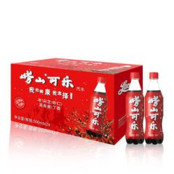 崂山 可乐汽水 500ml*24瓶 