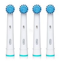 Oral-B 欧乐B EB17-4 柔软敏感型 电动牙刷头 4支装  *2件