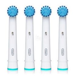 Oral-B 欧乐B EB17-4 柔软敏感型 电动牙刷头 4支装  *2件