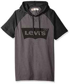 Levi's 李维斯 Short Sleeve Jersey 男士短袖连帽T恤