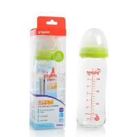 有券的上:pigeon 贝亲 AA70 宽口径玻璃奶瓶 240ml *3件
