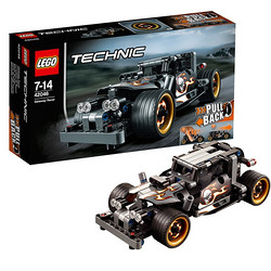 LEGO 乐高 Technic 科技系列 42046 狂野赛车+60106 消防入门套装