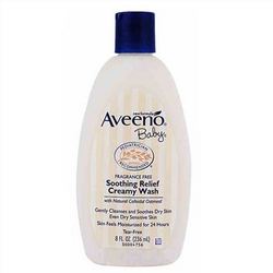 Aveeno 艾维诺 纯天然燕麦婴儿沐浴乳 236ml