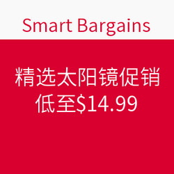Smart Bargains 精选太阳镜促销 含CK、GUESS、Timberland等