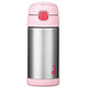 THERMOS 膳魔师 F4013LLT6 乐乐天使 儿童吸管保温杯 350ml