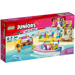 乐高（LEGO） Juniors 小拼砌师系列 4岁-7岁 海滩假日 10747 积木 玩具