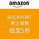 DEAL OF THE DAY：美国亚马逊 ROCKPORT 乐步 男士皮鞋