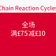 海淘券码：Chain Reaction Cycles 全场