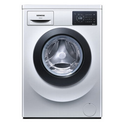 西门子 (SIEMENS) 8公斤变频滚筒洗衣机全自动 加速节能洗 WM10L2688W 银色