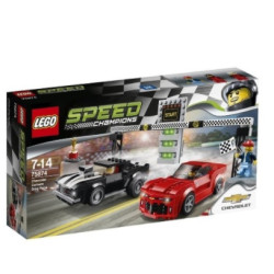 LEGO 乐高 Speed Champions 超级赛车系列 75874 雪佛兰大黄蜂竞赛