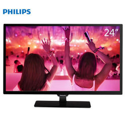 PHILIPS 飞利浦 24PFF3661/T3 24英寸 全高清LED液晶电视机（黑色）
