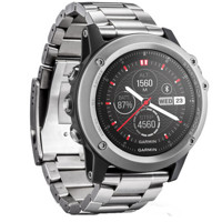 GARMIN 佳明 Fenix3 智能手表 010-01338-65 银/黑 51.1mm 钛合金版