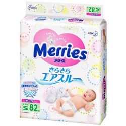 Kao 花王 Merries 婴儿纸尿裤 S82片 *4件