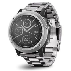 GARMIN 佳明 GARMIN 佳明 Fenix 3 HR 小银人 蓝宝石镜面国行中文版 GPS运动心率表