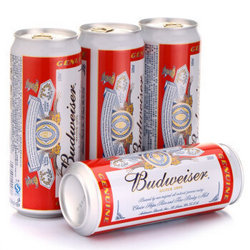 Budweiser 百威啤酒 500ml*18听