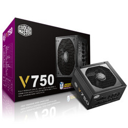 COOLERMASTER 酷冷至尊 V750 电源 （额定750W 全模组金牌）