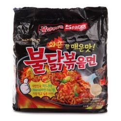 SAMYANG 三养 方便面 火鸡面 超辣鸡肉味拌面 700g(140g*5包入)