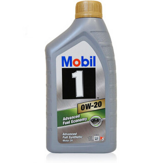 Mobil 美孚 1号 SN 0W-20 全合成机油 1L 法国原装进口