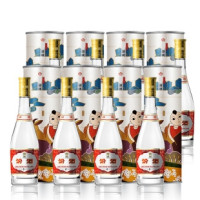 杏花村 黄盖汾酒 玻汾 53度 475ml*8瓶 清香型白酒