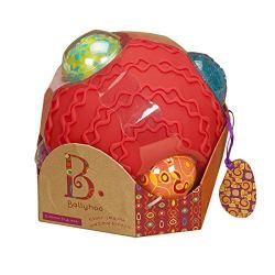 B.Toys 儿童早教玩具球 感统波丽触觉感统球 婴幼儿手抓球 碰碰球 6个月+ *2件
