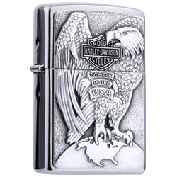 ZIPPO 芝宝 哈雷铁鹰贴章 打火机 200HD.H231