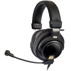 audio-technica 铁三角 ATH-PG1 头戴式专业游戏耳机 黑色