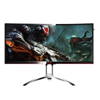 AGON 爱攻 AG2系列 AG352QCX 35英寸曲面显示器（AMD FreeSync、200Hz刷新率）