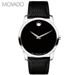 MOVADO 摩凡陀 0607012 博物馆系列 男士石英手表