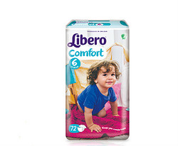 Libero 丽贝乐 婴儿纸尿裤婴 6号 XL72片 *3件